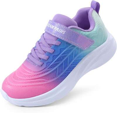 Girls Shoes Tennis Athletic Lightweight Shoes Kids Running Sneakers for Little/Big Kids